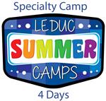 Specialty Day Camp Week 4 Days                                                                                                  